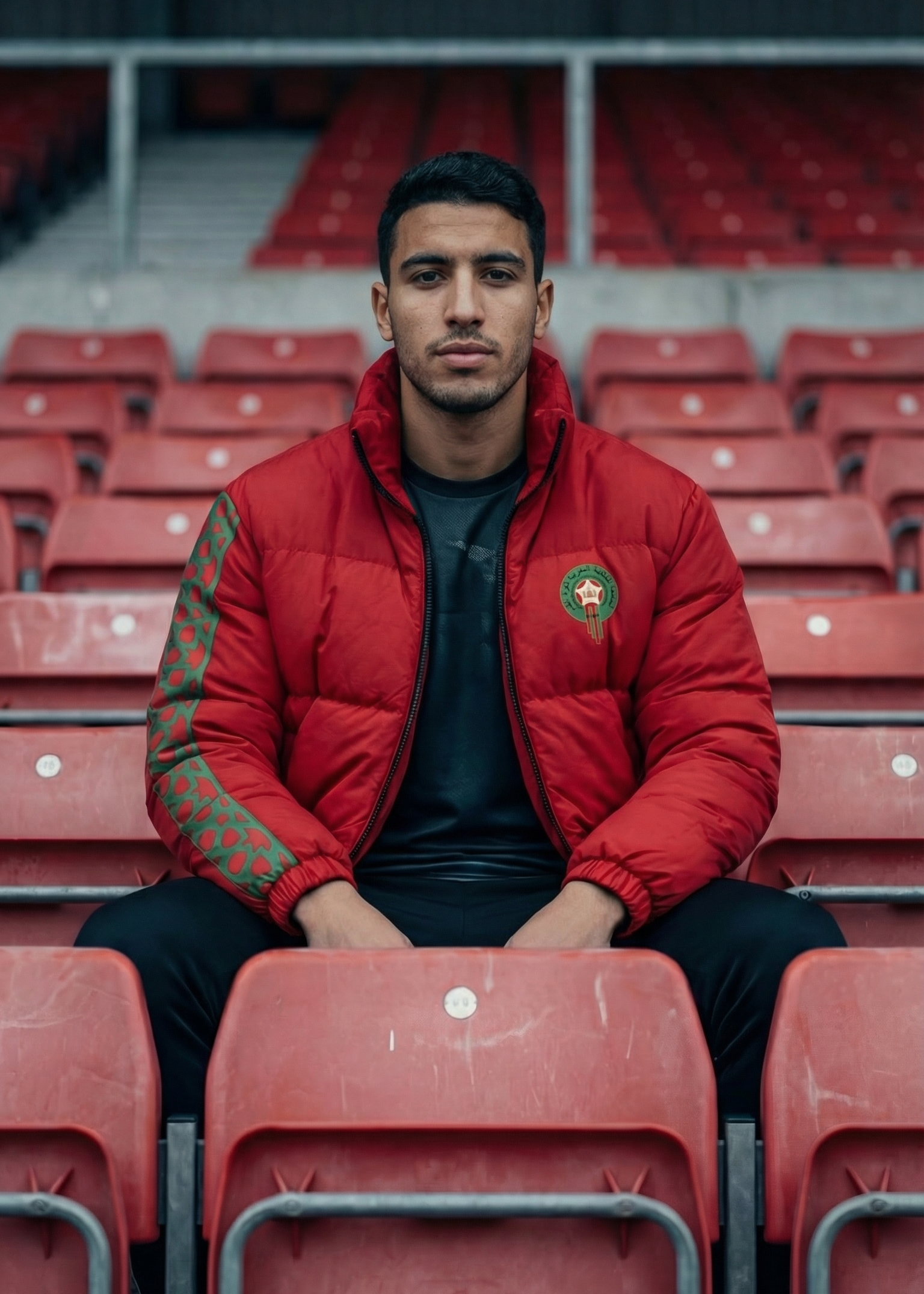 Doudoune Supporter Maroc – DIMA MAGHRIB 🇲🇦 | Édition CAN