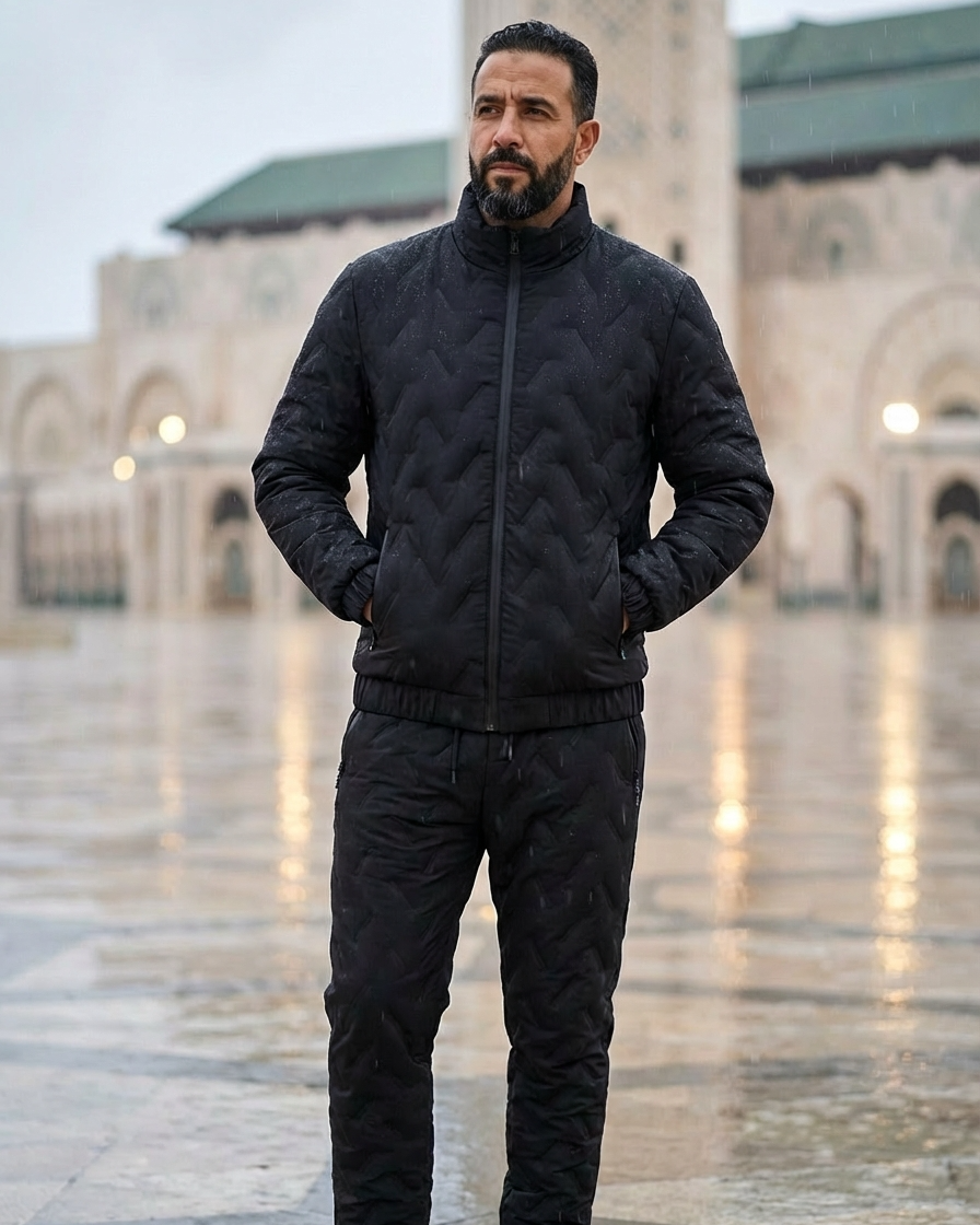 Ensemble Hiver 100% Imperméable – Veste & Pantalon Doublés Polaire
